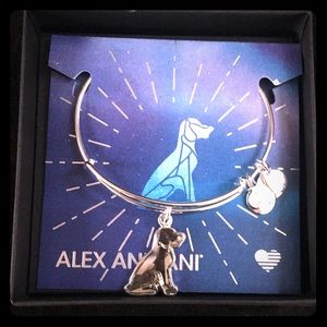 Alex & Ani Crystal Dog Bracelet